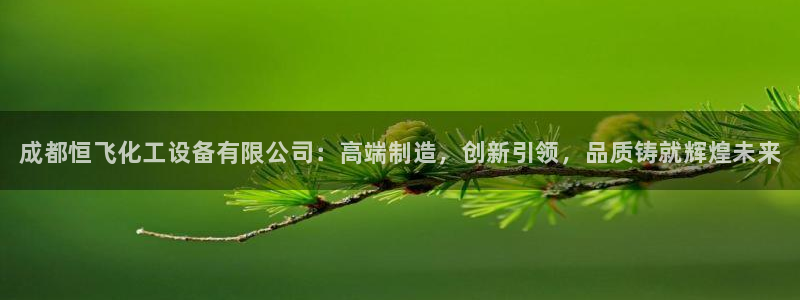 新航娱乐扣款怎么退款：成都恒飞化工设备有限公司：高